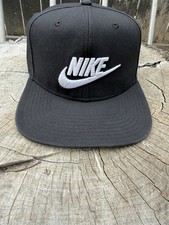 Nike DriFit Pro Adjustable Structured Futura Cap Black SnapBack
