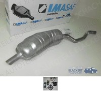 Imasaf Esd Auspuff Endtopf FüR Bmw 5Er E34 Limo + Touring 520I 24V + ZubehöR