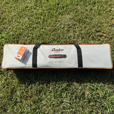 Baden Champions Series 32ft x 3ft Volleyball Net Set Portable Adjustable