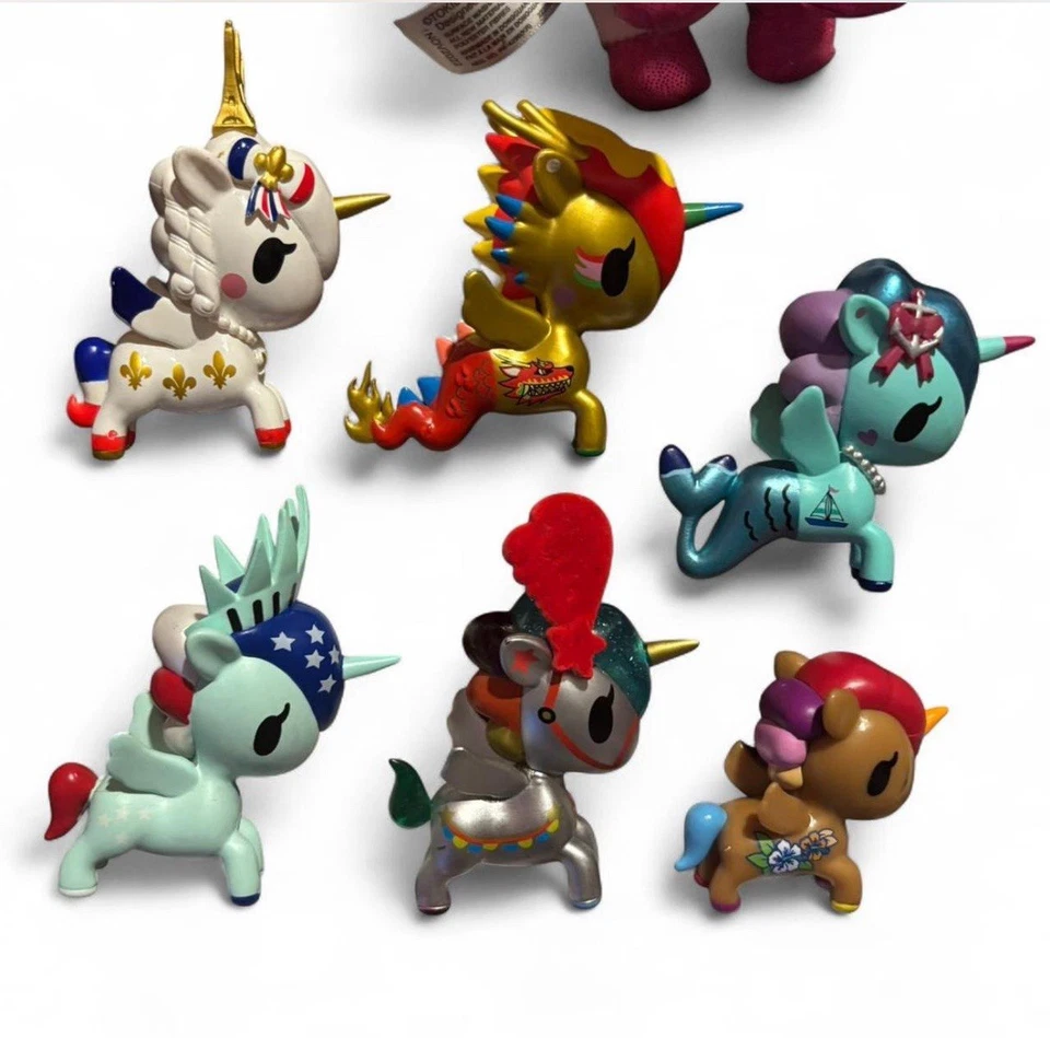 Lote série mista Tokidoki Unicorno + brindes Tokidoki - Imagem 2 de 2