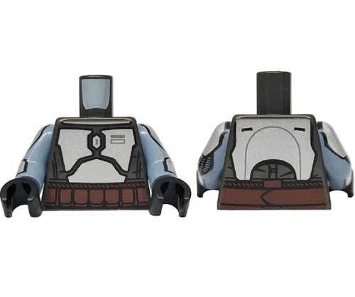 Lego Ucs Jango Fett Torso Only Sw1406 75409 973pb6108c01 Star Wars Minifigure