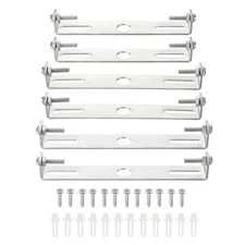6-Pack Ceiling Light Plate 105mm 115mm 120mm Mounting Bracket Crossbar