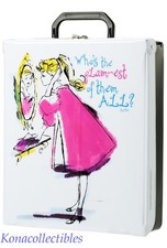 Who's the Glamest of Them All Barbie Doll Case Too Cute! New! In Tissue