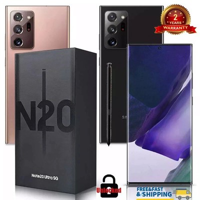 NEW SEALED Samsung Galaxy Note 20 Ultra 5G N986U 128GB GSM+CDMA Unlocked