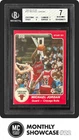 MICHAEL JORDAN BGS 7 1984-85 STAR BASKETBALL #101 ROOKIE CARD RC BULLS NEAR MINT