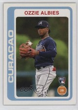 2018 Topps Throwback Thursday #TBT Online Exclusive /1672 Ozzie Albies Rookie RC