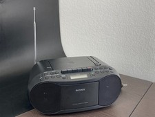 SONY CFD-S70 Black Stereo CD Player Cassette Recorder Boombox AM/FM Radio CFDS70