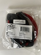 CanDo 48" Exercise Band w/ Handles Red Latex Lightweight Resistance NEW