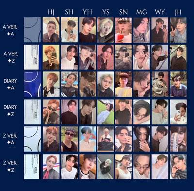 ATEEZ Golden Hour: Part 4 Official Photocard KPOP Hong Joong Seong