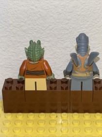 LEGO Star Wars Episode 1: Watto & Wald Minifig Set 2011- Retired- One Of One Fig