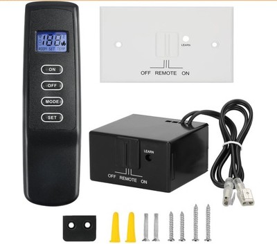 Upgraded Universal Fireplace Remote Control,Fit for shytech,Empire ect Brand,Bac