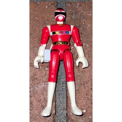 Vintage 1997 Bandai Power Rangers in Space Red Ranger Action Figure 5 inch Saban