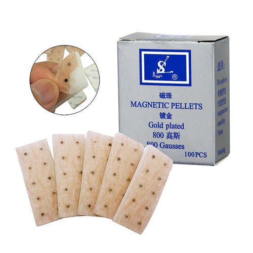 Ear Acupressure Acupoint Patch Auricular Auriculotherapy Magnetic Beads Massage - Picture 1 of 11