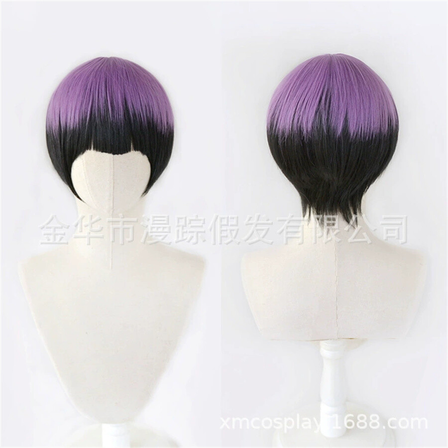 Peluca/pelucas de pelo sintético cortas para fiesta de mujer SOSHIRO HOSHINA