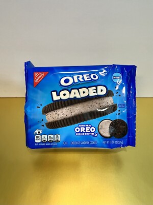  New Limited Edition Nabisco OREO LOADED Cookie Crumbs Cookies 13.37oz