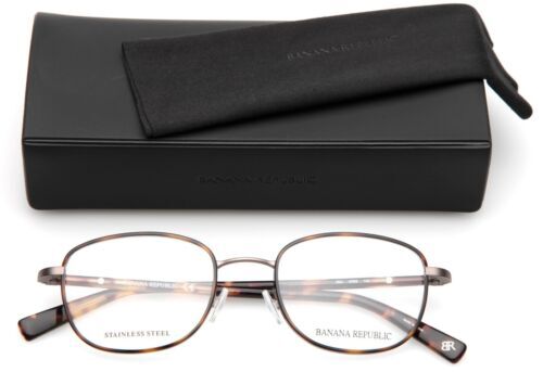Banana Republic BR 222 X8Q Tortoiseshell Eyeglasses – Blue/Black NWOT Case/Cloth Eyeglasses Banana Republic BR 222 8Q B - Walmart.com main image 4