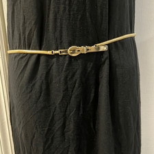 Vintage metal stretch belts