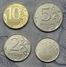 Russland - KMS Prägejahr 2024 - 4 Münzen Lose Unzirkuliert