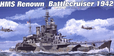 Trumpeter  1/700 HMS Renown Battecruiser 1942 #5764 #05764   USA 