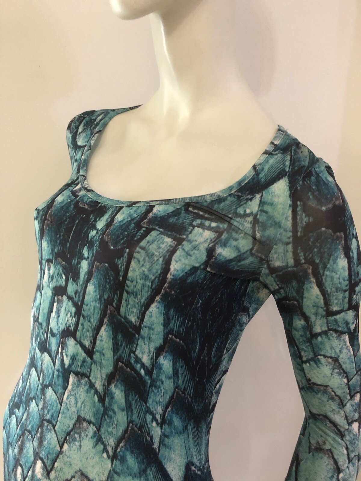 JUST CAVALLI blue blue python pattern blue blue b… - image 4