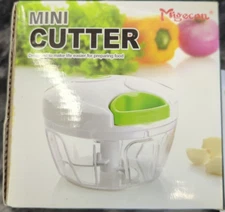 MINI CUTTER FOOD CHOPPER,  Manual Mini Vegetable Chopper Cutter