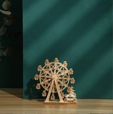 3D Puzzle Ferris Wheel Simulation 3D Model Decoration Puzzle Wooden Puzzle
