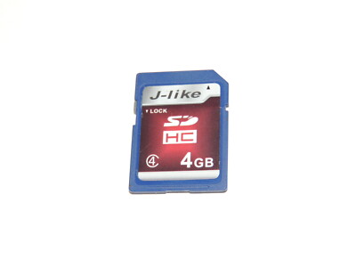 J-like 4GB SD SDHC Memory Card - Class 4
