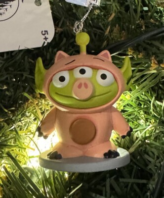 2025 Hamm Pig as Green Alien Toy Story Disney Christmas Tree