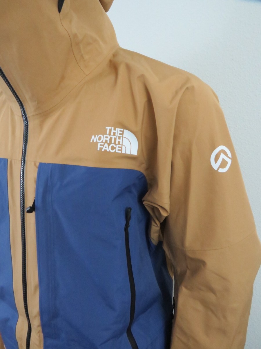 【新品未使用】 THE NORTH FACE GORE-TEX ベージュ/ブルー THE NORTH FACE Mountain Raintex Jacket グラベル×ソーラーブルー