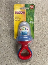 Nuby The Nibbler Feeder Perfect For Soft Foods For Babies 10 Months New