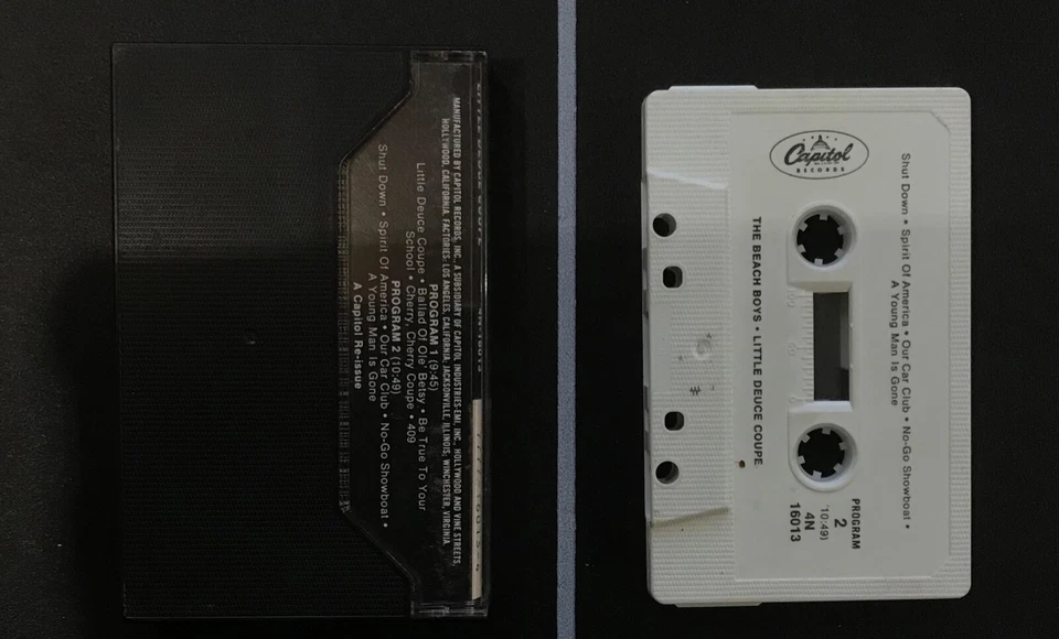 Beach Boys Little Deuce Coupe Surf Stereo Cassette Tape Capitol Records 4N16013 - Imagem 2 de 4