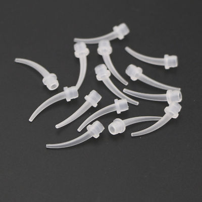 100pcs Dental Intra Oral Impression Mixing Tips Clear