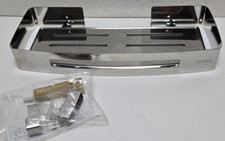 Badezimmer Regal - Duschablage * silberfarben  (0160 A1)