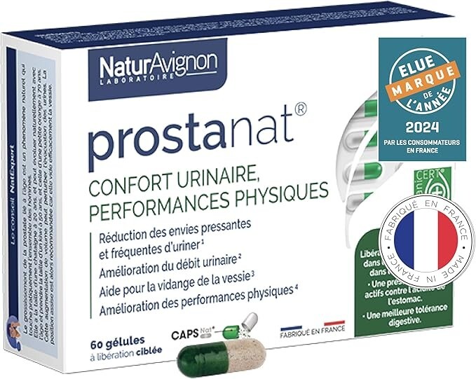Complément confort urinaire homme pour réguler le volume prostate et freiner les mictions