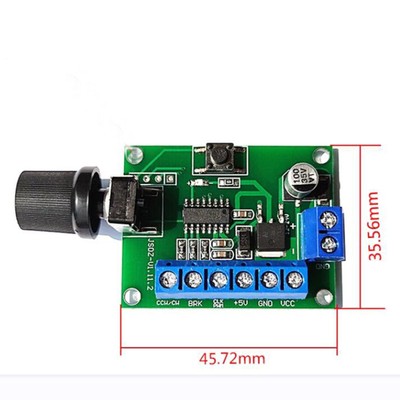 NEU DC Brushless Motor PWM Regler Lüfter PWM Geschwindigkeitsregelung CLK Signal