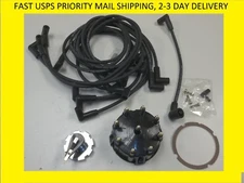 Mercruiser Thunderbolt V8 DISTRIBUTOR CAP ROTOR WIRES KIT 5.0 5.7 7.4 8.2 350