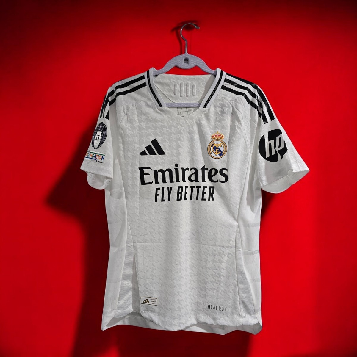 R. Madrid Home 24/25 - White - Soccer - 3XL (USA-2XL) Slim Fit Run