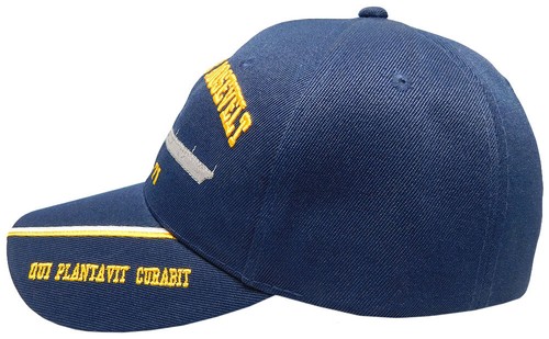 U.S. Navy USS Theodore Roosevelt CVN-71 Navy Blue Cap Mütze Officially Licensed - Bild 6 von 7