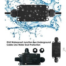Waterproof Junction Box Case Electrical Cable Wire Connector Outdoor IP65 2/3Way