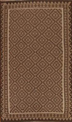Reversible Kilim Kelim Rugs Rectangle Handwoven Tribal Carpets 7x10 ft