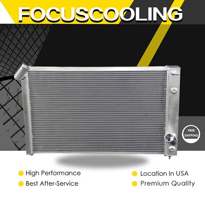 3 Rows Aluminum Radiator Fit 1969 70 71 72 Chevrolet Corvette Big Block ...