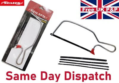 6" Junior Hacksaw Frame set Mini Hack Saw Workshop Cutting Tool Neilsen 0211