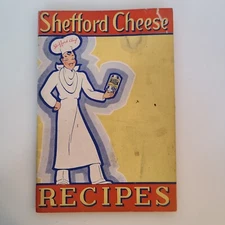 1934 Shefford Cheese Recipes Vintage Food Booklet 6" x 4"