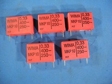 5pcs - WIMA MKP10 0.33uF 0,33 F 330nF 400V 5 Capacitor Fast USA Ship 