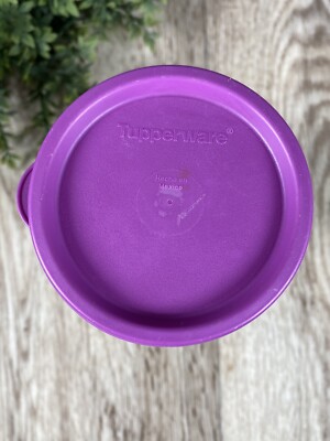 Tupperware Stackable Purple & Sea Foam Green Container with Lid | eBay