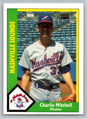 1990 CMC Charlie Mitchell #131 Nashville Sounds Minor League