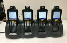 LOT 4 Motorola Symbol MC3190 Barcode Scanners w/Charging Cradle NO Power supply