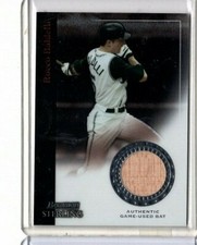 2004 Bowman Sterling Rocco Baldelli #BS-RB Tampa bay Rays Game Used Bat Relic