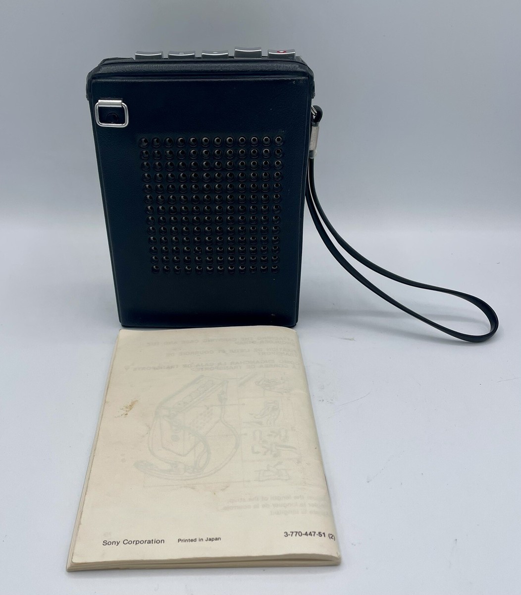 Vtg Sony CASSETTE CORDER TAPECORDER Model TC-53 Japan Parts