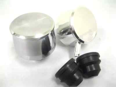 #ad Billet Polished Aluminum Valve Cover Breather PCV with Grommets Oil Fill Smooth $34.19